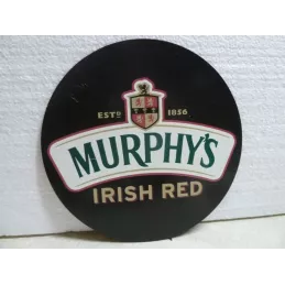 TAPIS  DE SOURIS  MURPHY'S IRIS RED DIAMETE 18CM