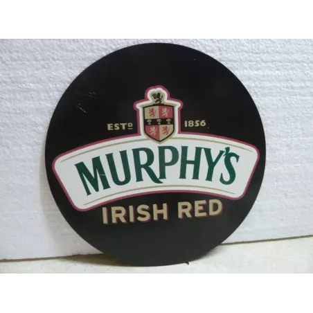 TAPIS  DE SOURIS  MURPHY'S IRIS RED DIAMETE 18CM