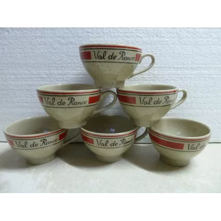 6 TASSES VAL DE RANCE 20CL