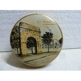 BOITE  BONBONS AIX LES BAINS DIAMETRE 10CM
