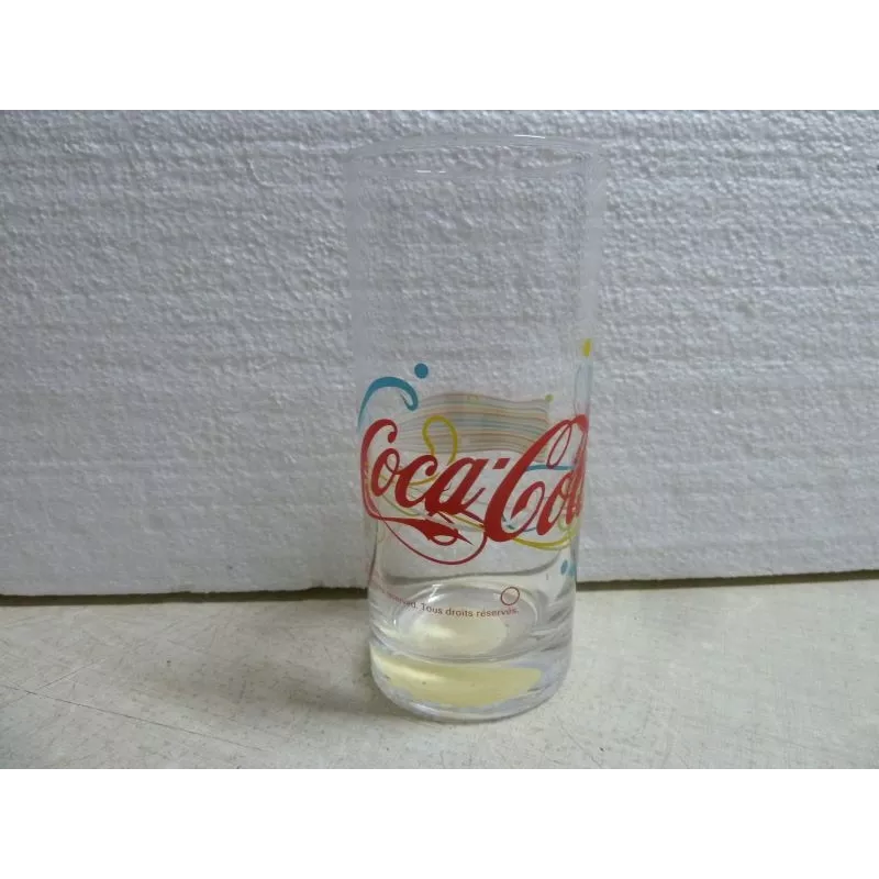 6 VERRES COCA-COLA COLLECTOR HT 13.50CM 6 VERRES COCA-COLA COLLECTOR HT 13.50CM
