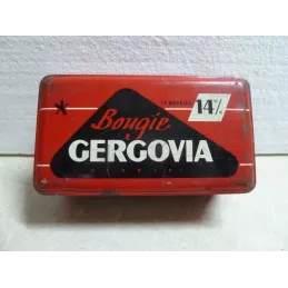 BOITE  BOUGIE  GERGOVIA 15.70CMX 8.80CM X6.50CM
