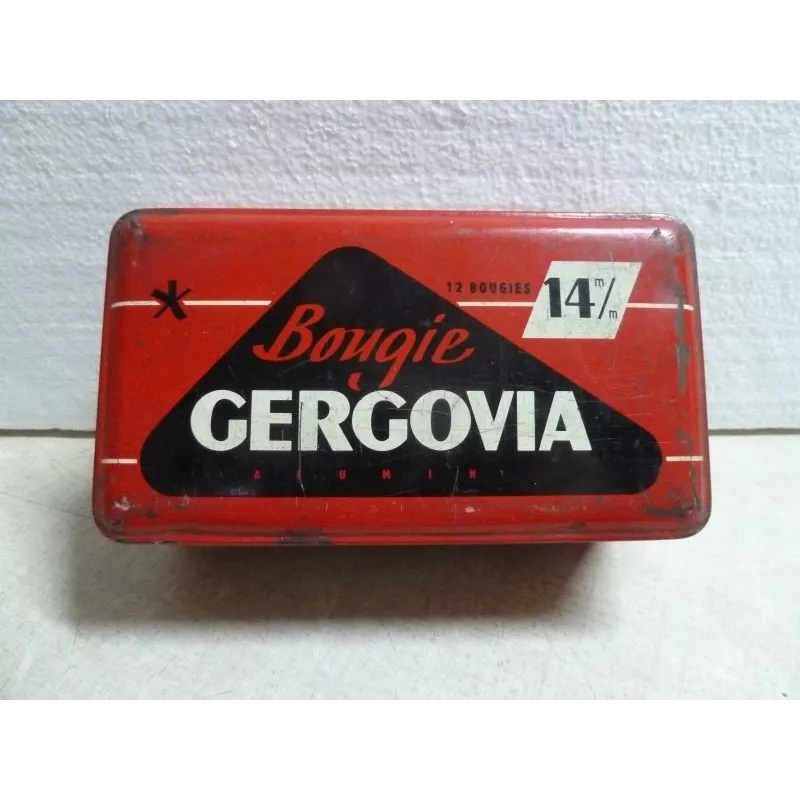 BOITE  BOUGIE  GERGOVIA 15.70CMX 8.80CM X6.50CM