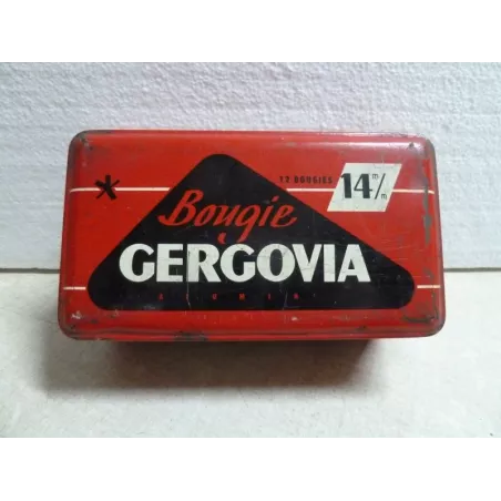 BOITE  BOUGIE  GERGOVIA 15.70CMX 8.80CM X6.50CM