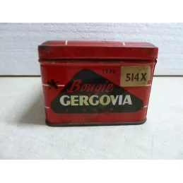 BOITE  BOUGIE  GERGOVIA 15.70CMX 8.80CM X6.50CM