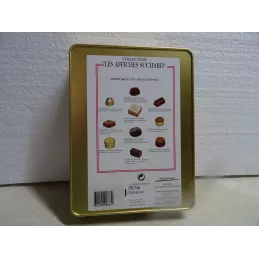 BOITE CHOCOLAT SUCHARD ANNEE 1996 23.20CM X17.50CM X5.30CM