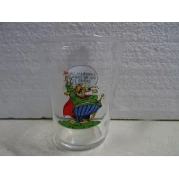 1 VERRE  ASTERIX OBELIX ANNEE 2017 HT 9.50CM