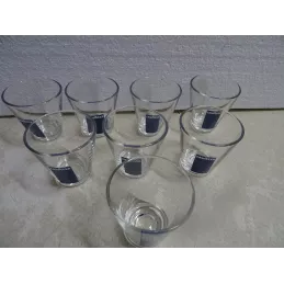 8 VERRES  A CAFE  LAVAZZA 8CL HT 7CM