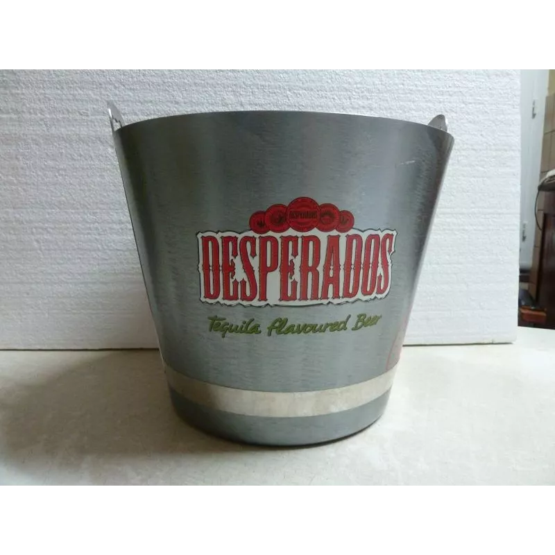 SEAU DESPERADOS  DIAMETRE 27CM HT 22CM AVEC  DECAPSULEUR
