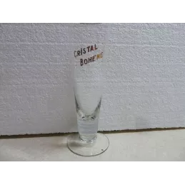 1 VERRE CRISTAL  BOHEME  25CL HT 21.20CM