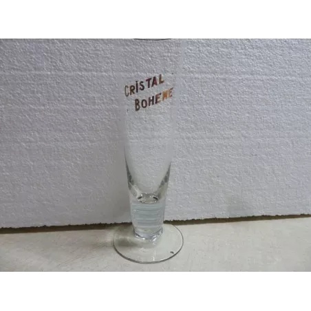 1 VERRE CRISTAL  BOHEME  25CL HT 21.20CM