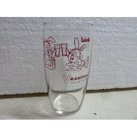1 VERRE VEZELISE 20/25CL VERRE BARIL HT 11.20CM