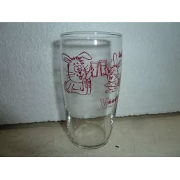 1 VERRE VEZELISE 20/25CL VERRE BARIL HT 11.20CM