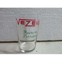 1 VERRE VEZELISE BIERE DE LORRAINE 25CL HT 10.80CM