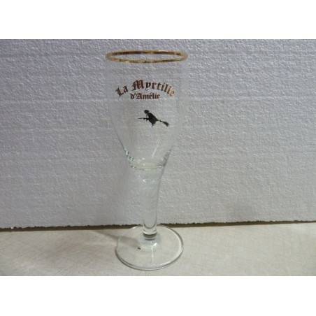 1 VERRE LA MYRTILLE D'AMELIE  HT 22.30CM