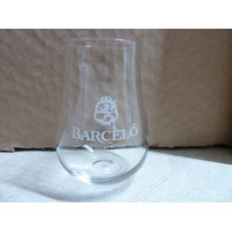6 VERRES  RHUM BARCELO 15CL  HT 9.40CM