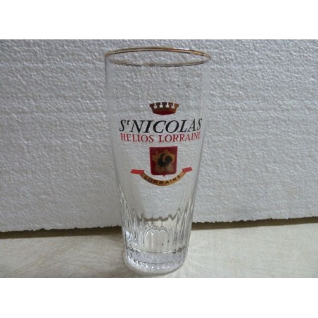 1 VERRE ST NICOLAS HELIOS LORRAINE 25CL HT 14CM
