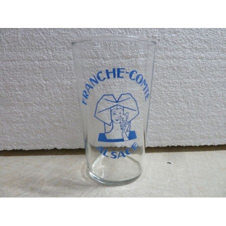 1 VERRE FRANCHE -COMTE 25CL HT 11.50CM