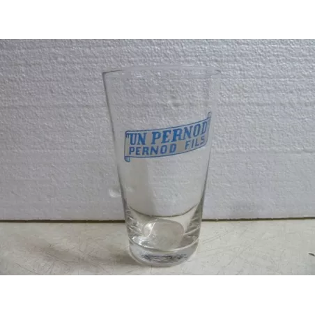 1 VERRE  UN PERNOD  PERNOD FILS 30CL HT 13.50CM