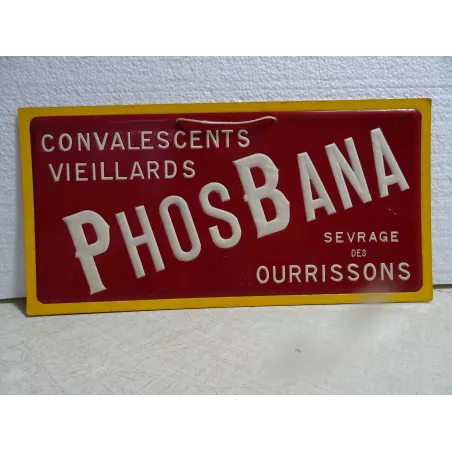 CARTON  PHOSBANA SEVRAGE DES NOURRISSONS 32CM X16CM