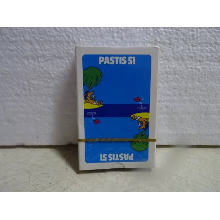 1 JEU DE 32 CARTES PASTIS 51 NEUF  NON OUVERT