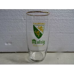 1 VERRE  MUTZIG THURGAU 25CL HT 12CM