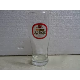 1 VERRE MUTZIG OLD LAGER 25CL HT 14.50CM