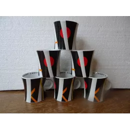 6 MUGS CHOKY  COLLECTOR