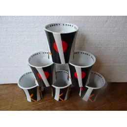 6 MUGS CHOKY  COLLECTOR