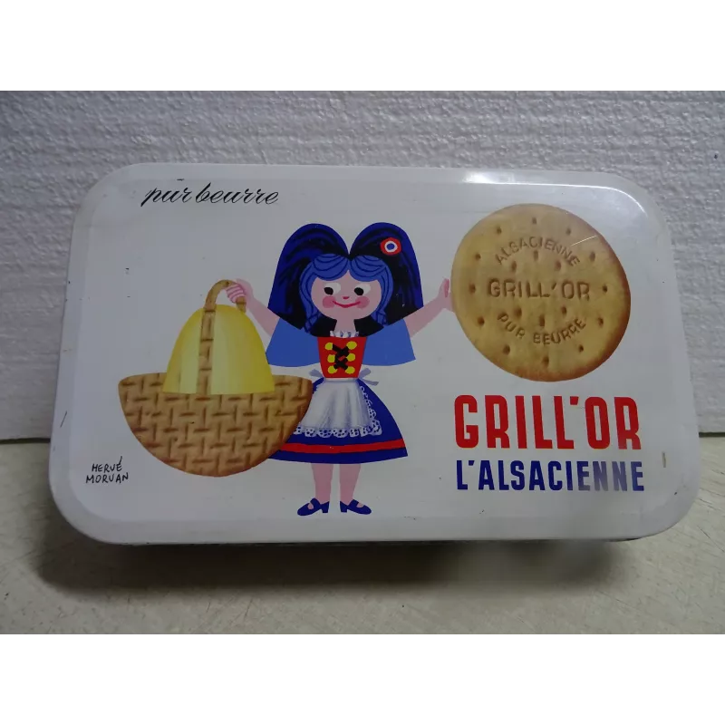 BOITE GRILL'OR  L'ALSACIENNE  23.30CM X13.60CM