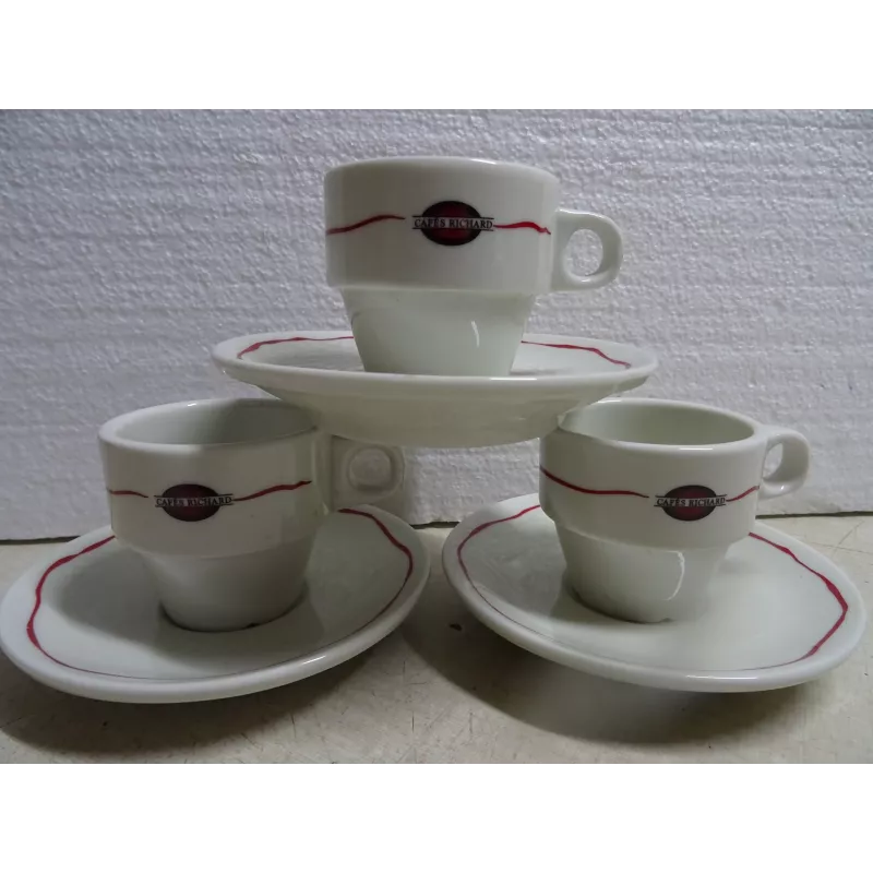 3 TASSES A CAFE RICHARD +3 SOUS TASSES 3 TASSES A CAFE RICHARD +3 SOUS TASSES