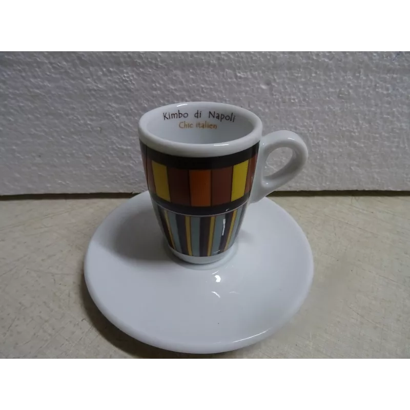 6 TASSES A CAFE + 6 SOUS TASSES KIMBO DI NAPOLI 6 TASSES A CAFE + 6 SOUS TASSES KIMBO DI NAPOLI