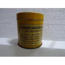BOITE FARINE  LAROUSSE DIAMETRE 5.70CM HT 6.40CM