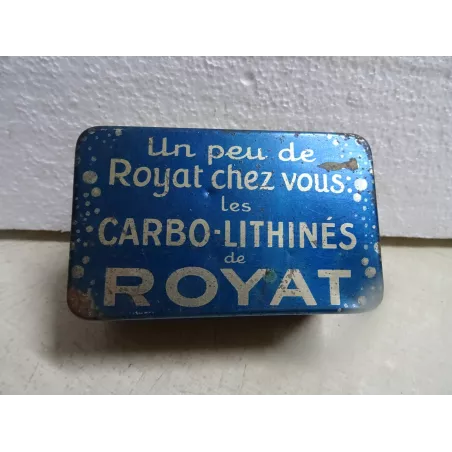 BOITE LES  CARBO-LITHINES DE ROYAT 10CM X 6.20CM