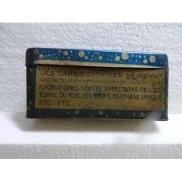 BOITE LES  CARBO-LITHINES DE ROYAT 10CM X 6.20CM