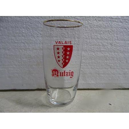 1 VERRE MUTZIG  VALAIS 20CL HT 12CM