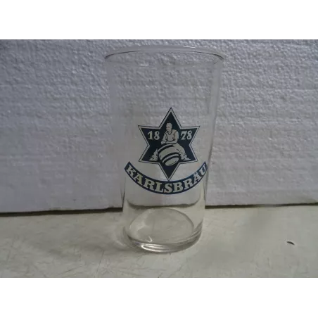 1 VERRE KARLSBRAU 25CL HT 11.50CM