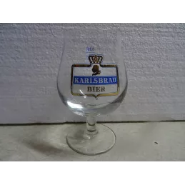 1 VERRE KARLSBRAU 25CL HT.13.30CM