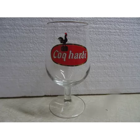 1 VERRE COQ HARDI 25CL HT 15CM