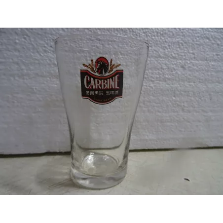 1 VERRE CARBINE 15/20CL HT 10.40CM
