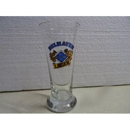 1 VERRE BELHAVEN LAGER 25CL HT 16CM