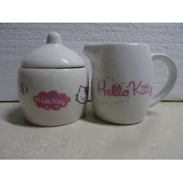 HELLO KITTY  UN SUCRIER + UN POT A LAIT