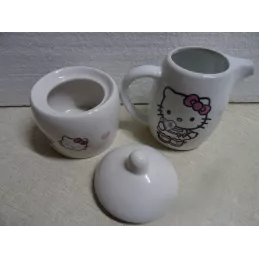 HELLO KITTY  UN SUCRIER + UN POT A LAIT