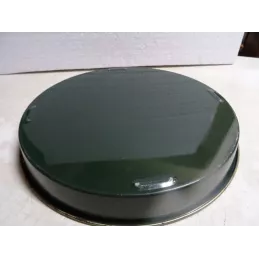 PLATEAU  HEINEKEN EN TOLE  DIAMETRE 32CM REBORD 4CM