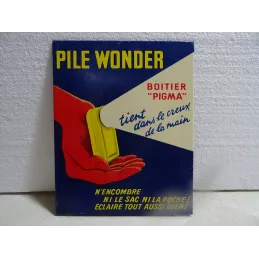 TOLE PILE WONDER  PRESENTOIR  26CM X21CM