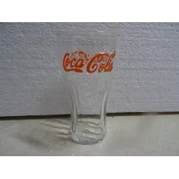 6 VERRES COCA-COLA LOGO  ORANGE  37CL