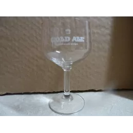 1VERRE  GOLD ALE 25CL HT 15CM