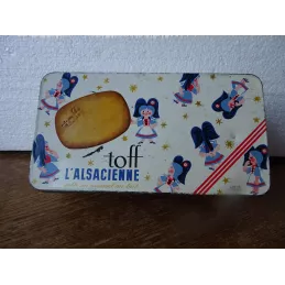 BOITE TOFF  L'ALSACIENNE  21.50CM X11.60CM X7CM