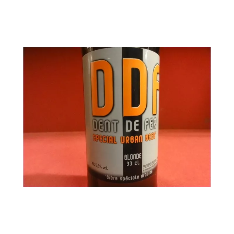 1 BOUTEILLE DE BIERE  DENT DE FER 33CL