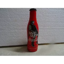 1 BOUTEILLE COCA-COLA DAVID GUETTA  VIDE AVEC SA CAPSULE
